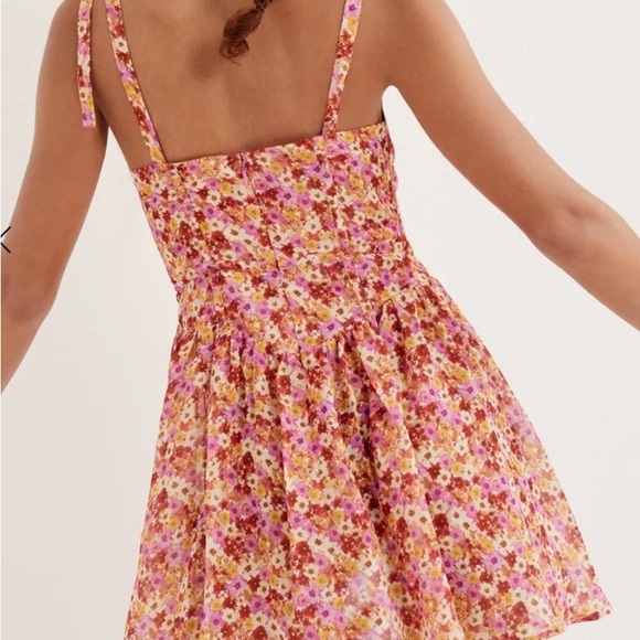 For Love And Lemons Floral mini dress Size S - Picture 4 of 9